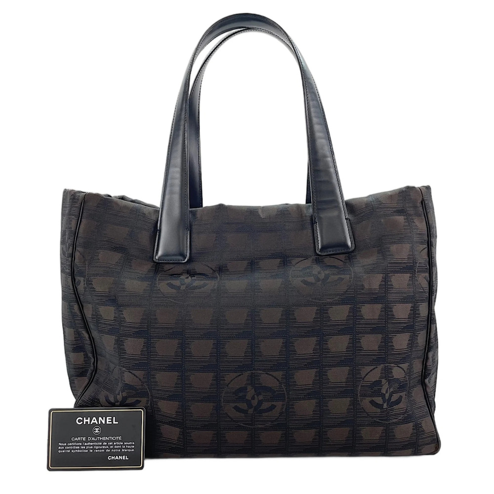 CHANEL Brown Tote Bag